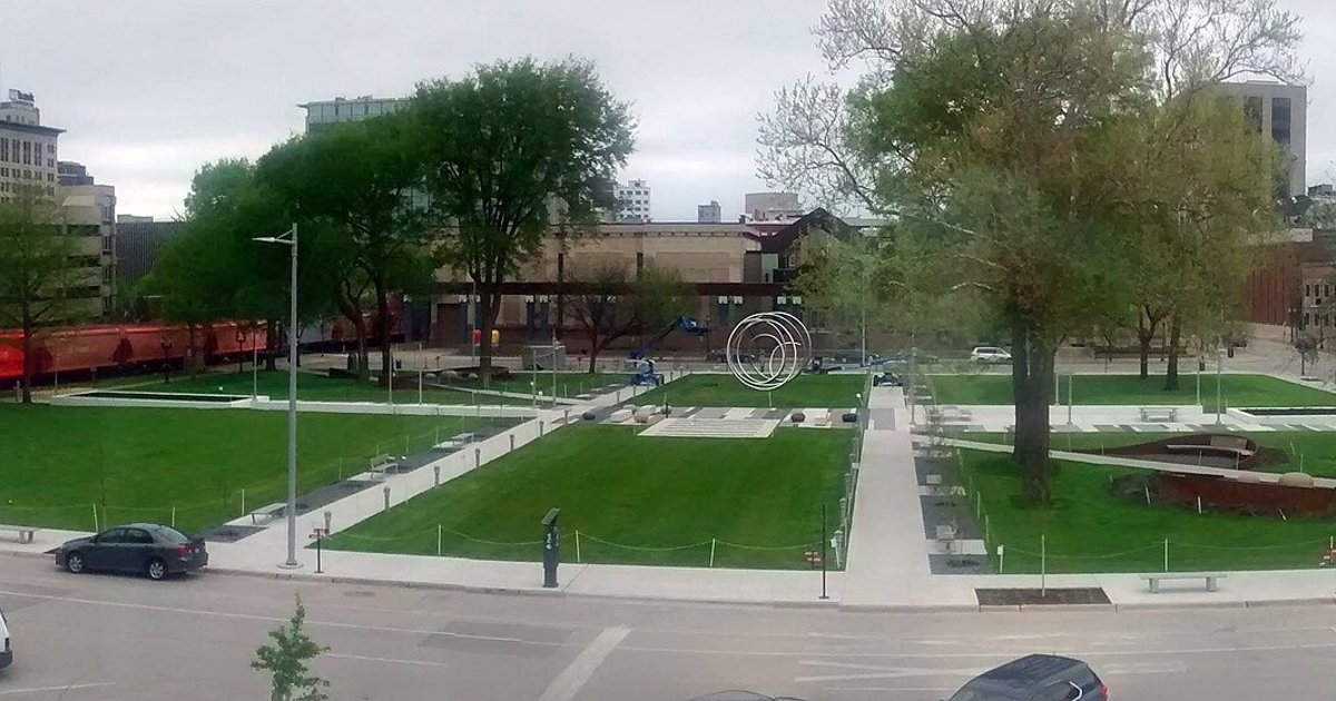 Cedar Rapids, IA — Downtown Cedar Rapids public library