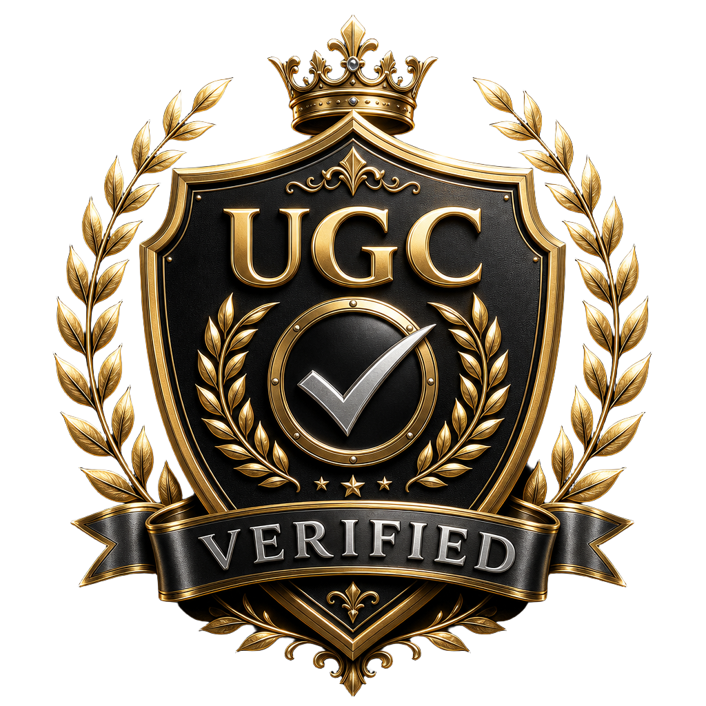 UGC Verified shield logo